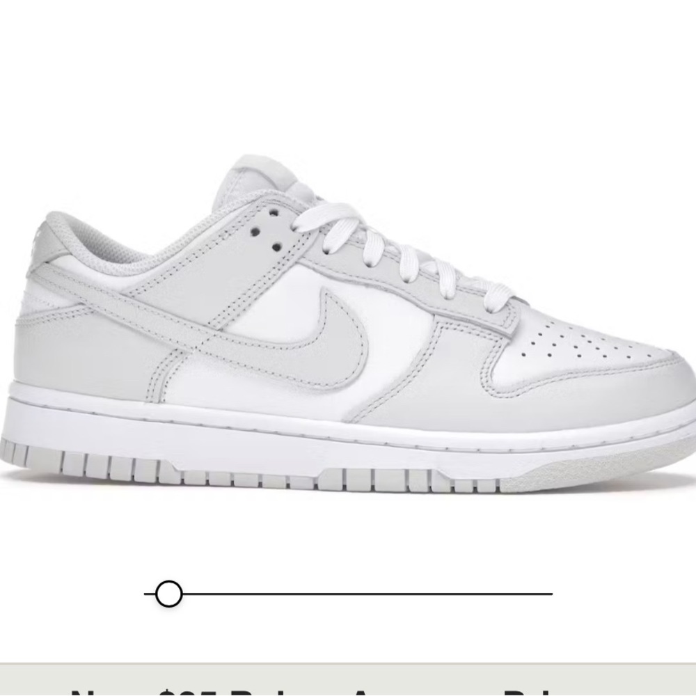 - Nike dunk low, phantom dust size 10